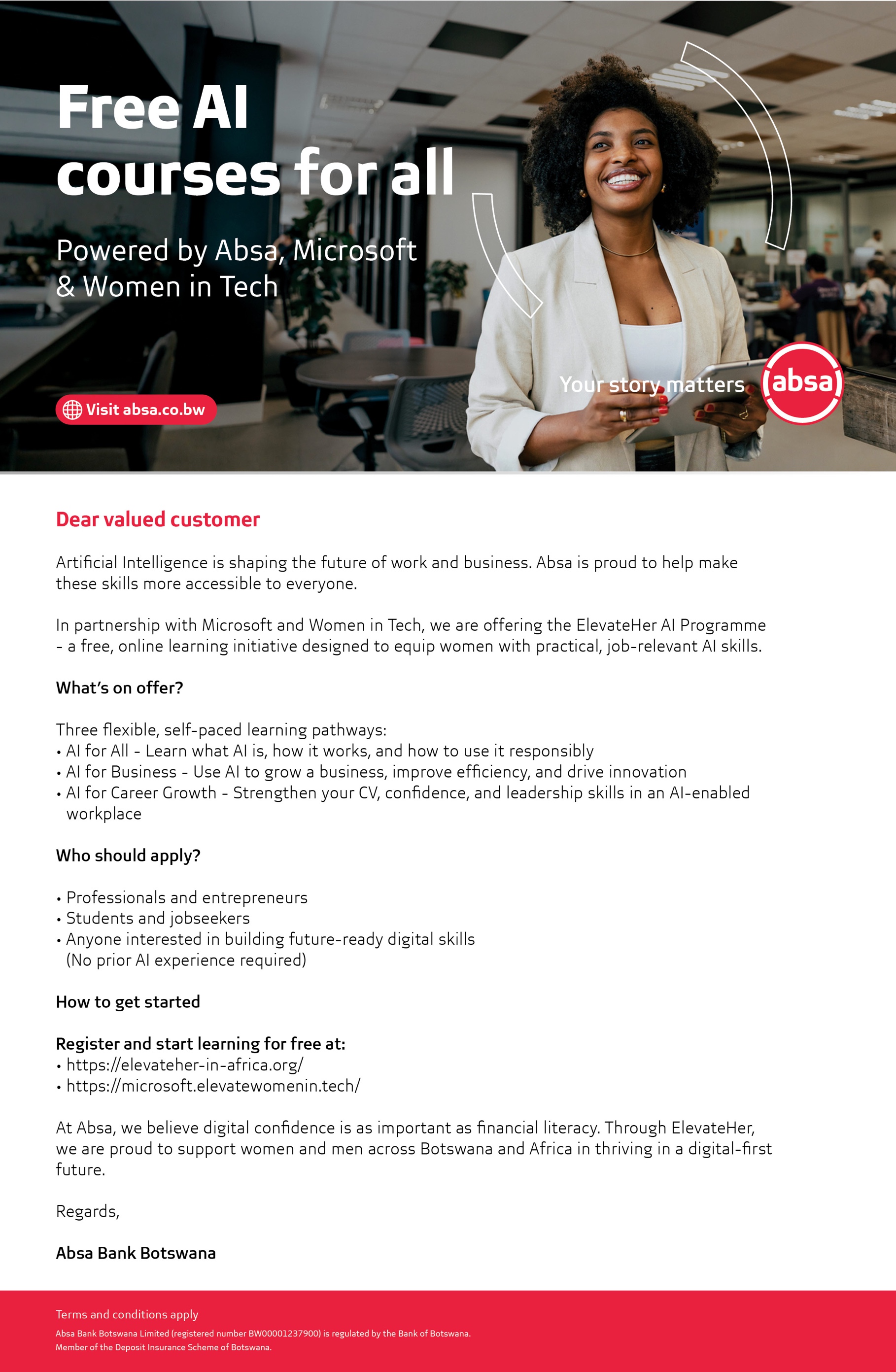 Absa Advert